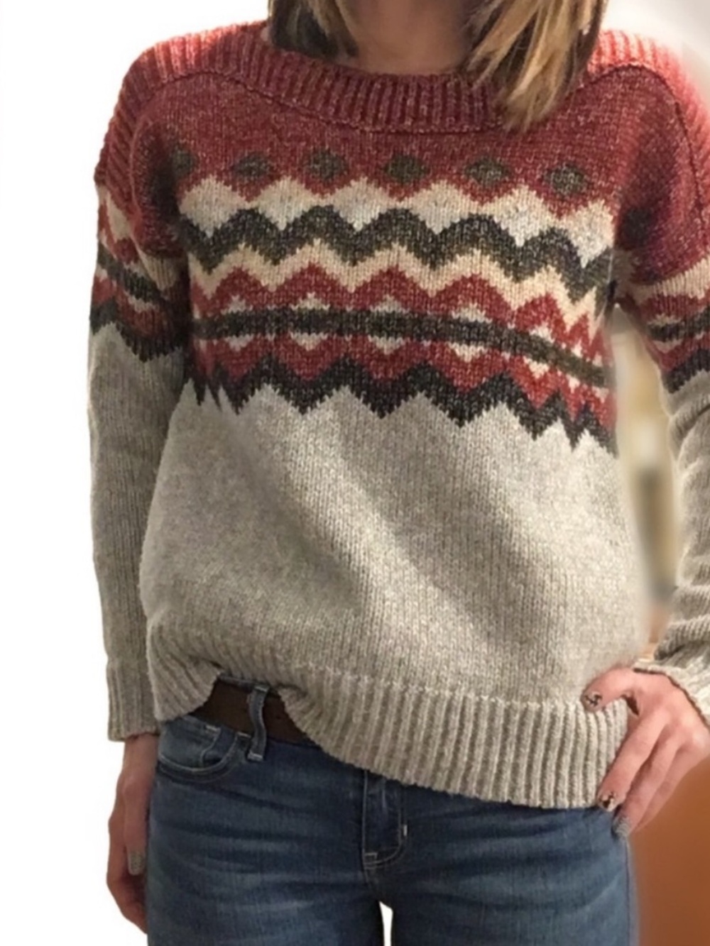 Victoria’s Secret Fair Isle Sweater